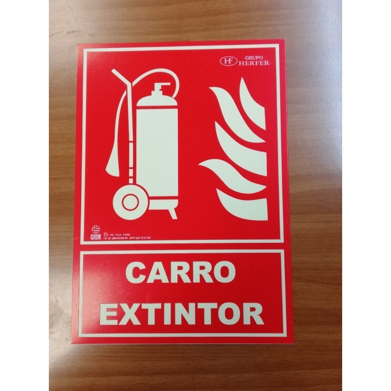 SeÑal De ExtinciÓn De Carro Extintor Extintores Herfer